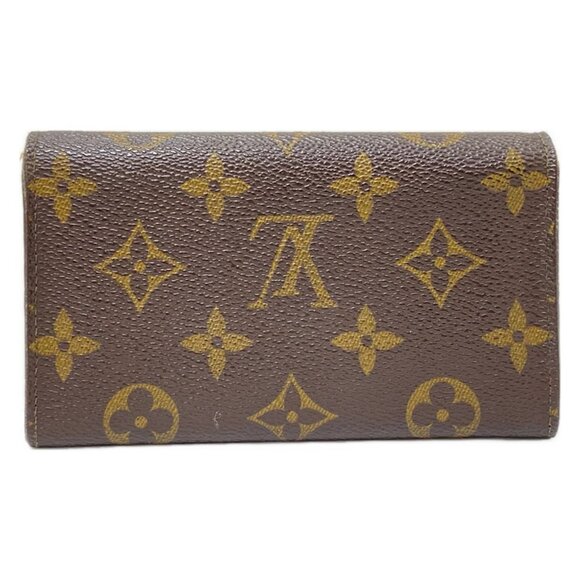 Auth LOUIS VUITTON Porte Monnaie Zip M61735 Monogram - Unconfirmed Bifold Wallet - Picture 3 of 11